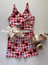 Load image into Gallery viewer, Red Gingham Cherries