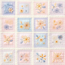 Load image into Gallery viewer, Soft Floral Quilt
