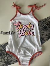 Load image into Gallery viewer, Halloween bubble romper