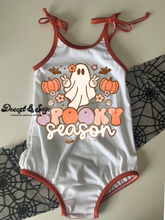 Load image into Gallery viewer, Halloween bubble romper