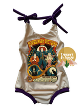 Load image into Gallery viewer, Sander Sista’s - Shoulder Tie Bubble Romper