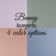 Load image into Gallery viewer, Bunny Romper (extended TAT)